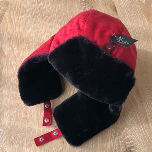 Minky Accessories NWT Bomber Style Warm Hat